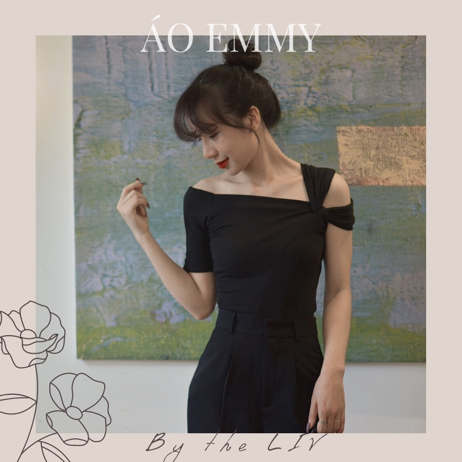 Áo EMMY lệch vai thiết kế sang trọng