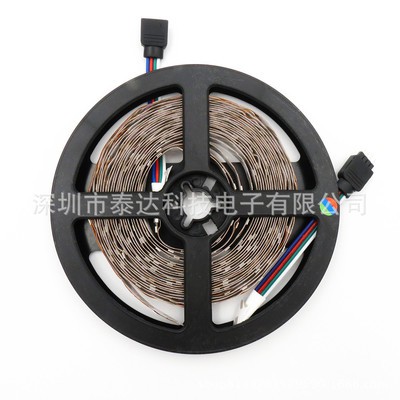 Led dây dán đổi màu rgb 5m có keo trang trí, đèn led dây dán 12v