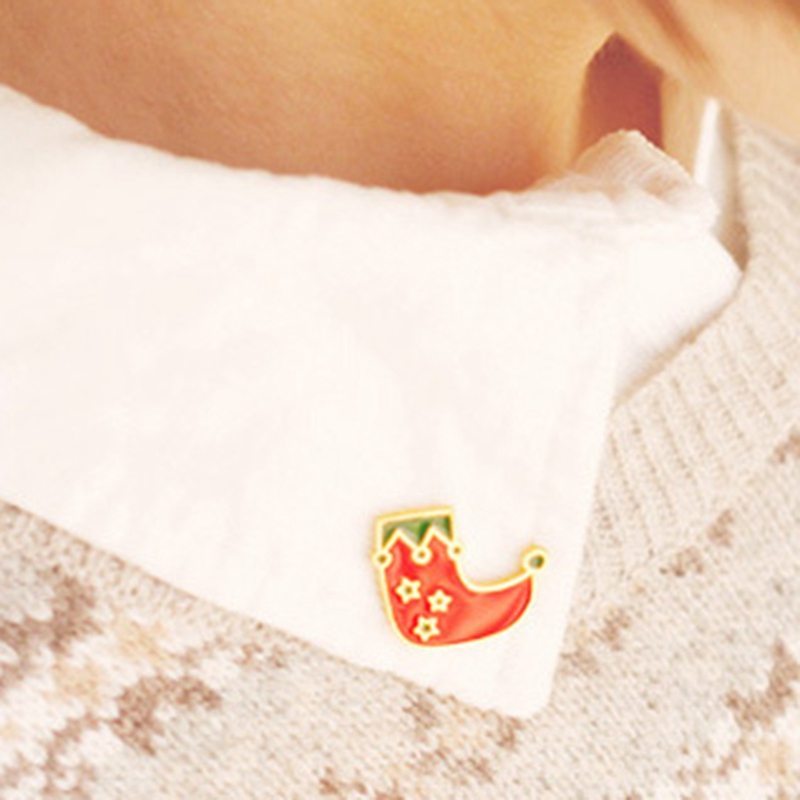 CREATIVE Trâm Cài Áo Hình Giáng Sinh Sáng Tạo 1 Cái