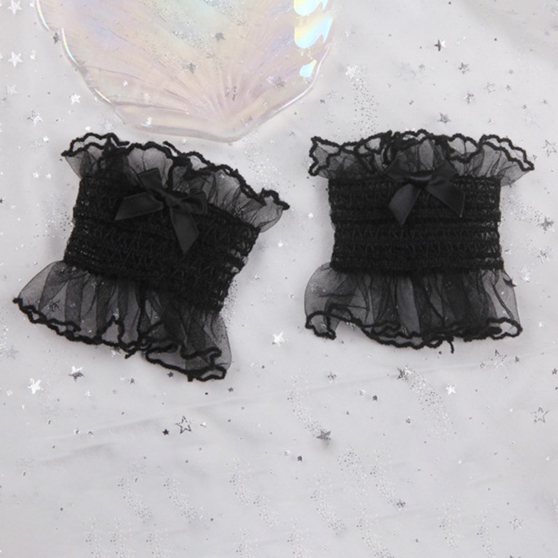 Vòng Đeo Cổ Tay Bằng Ren Thắt Nơ Màu Sắc Ngọt Ngào Phong Cách Lolita Nhật Bản Cho Nữ | BigBuy360 - bigbuy360.vn