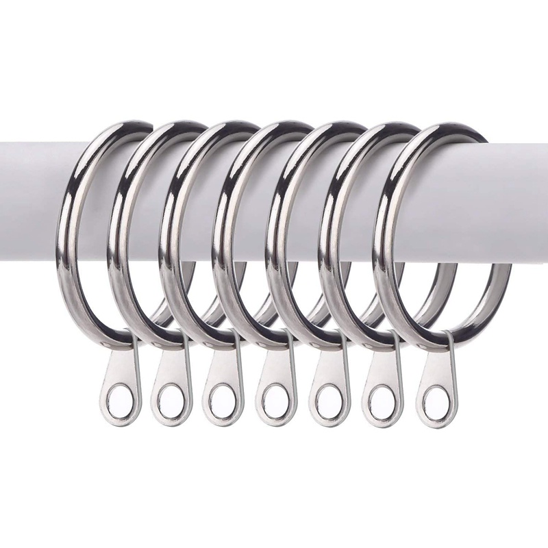 Bộ 40 Vòng Kim Loại Tròn Gắn Rèm Cửa / Cần Câu 32Mm