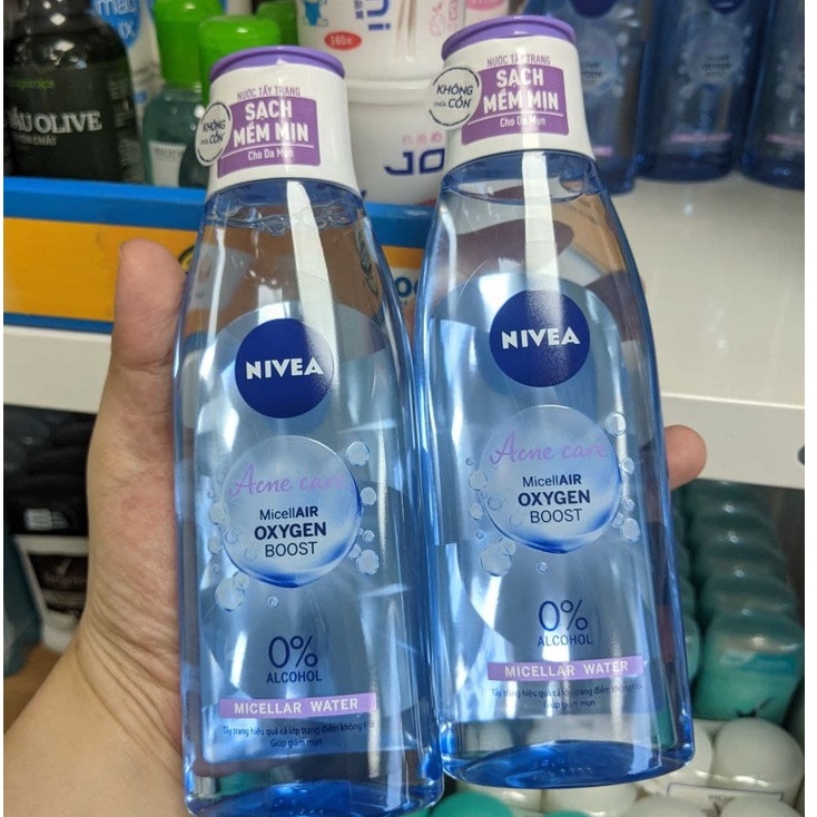 Nước tẩy trang da mụn Nivea Acne Care Micellar Water 200ml