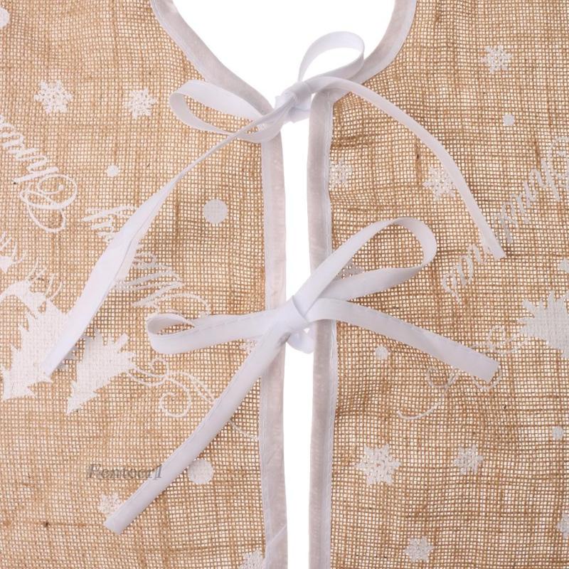 [Fenteer1] Chân Đứng Bằng Vải Bố Trang Trí Cây Thông Noel Cổ Điển 120cm