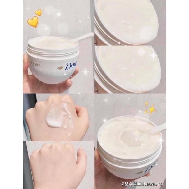 Kem dưỡng thể Dove silky body cream