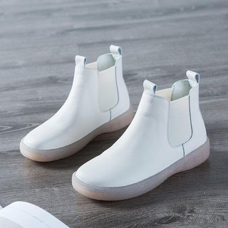 Giày Bốt Martin Cổ Thấp Đế Mềm Thoải Mái Thời Trang Anh Quốc Cho Nữ