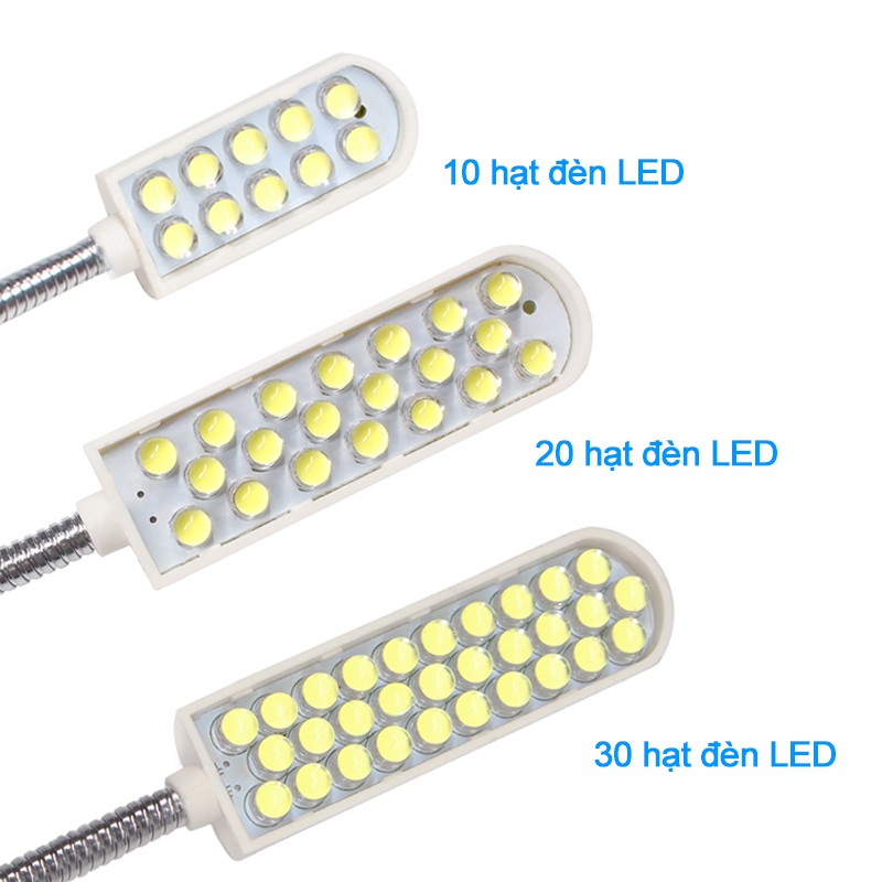 Máy may LED 30 bóng có nam châm, đèn hoạt động, chất lượng tốt và tuổi thọ cao