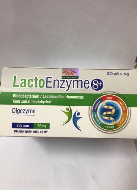 Men tiêu hoá Lactoenzyme 8+ Kích thích tiêu hoá ,tăng cường hấp thu dưỡng chất [ Chính Hãng ]