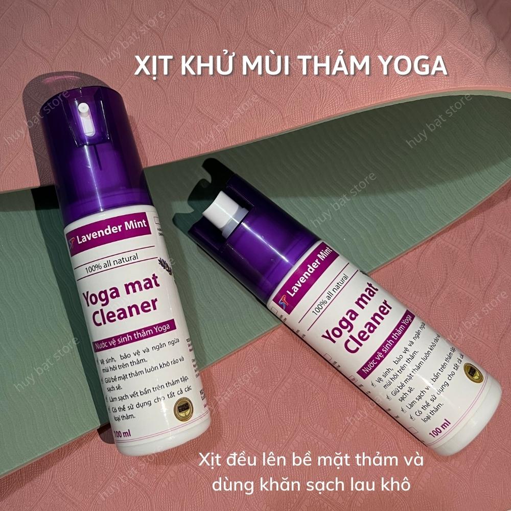 Chai Xịt Thảm Huy Bạt Vệ Sinh Thảm Tập Yoga Dễ Dàng Với Dung Tích 100ml Mùi Hoa Oải Hương Thơm Dịu