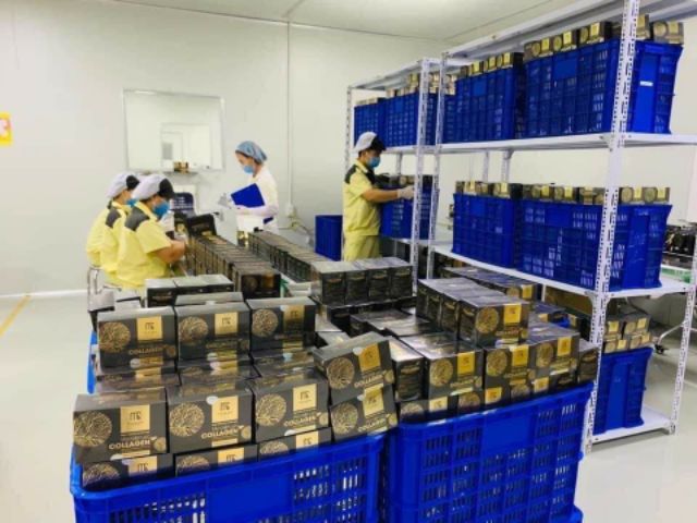 [1 HỘP 30 GÓI]Tảo Diệp Lục Colagen Mc Pharma | Thế Giới Skin Care