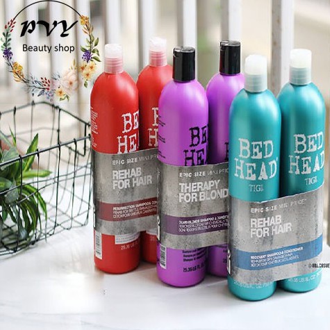 BỘ DẦU GỘI DẦU XẢ HẤP Ủ TIGI BED HEAD( ĐỎ, XANH, TÍM TRẮNG) #Pvy Beauty