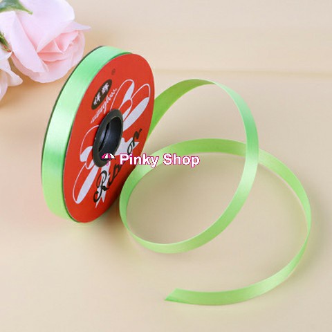 Ruy băng nhựa 1cm 2cm, 3cm làm nơ, phụ kiện trang trí giá rẻ nhiều màu làm phụ kiện handmade Pinky Shop mã RBN01