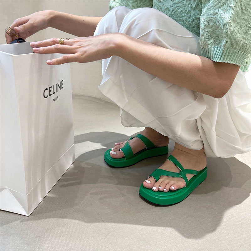 Dép IELGY quai ngang màu sắc đơn giản thời trang cho nữ