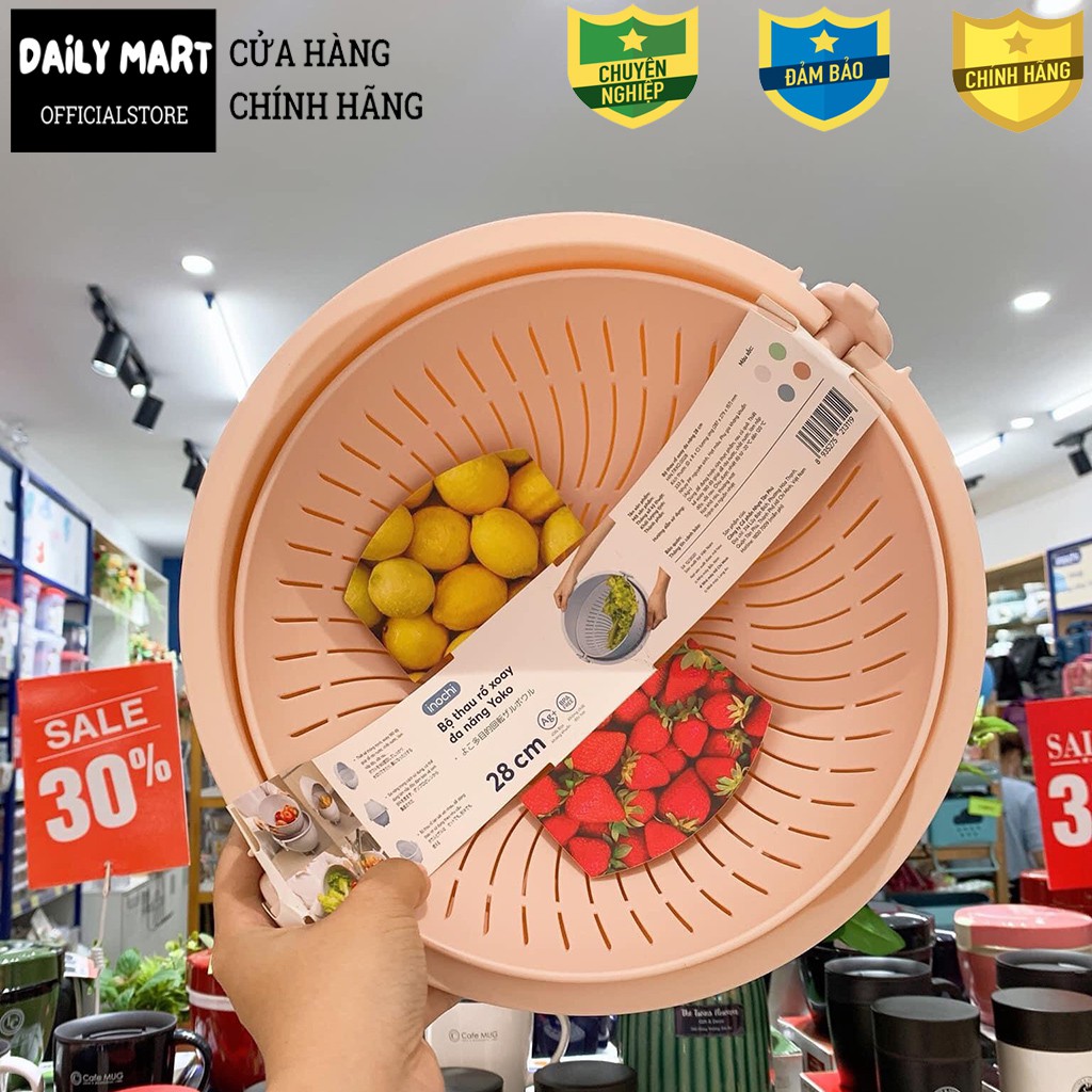 [Bộ Sưu Tập] Thau Rổ, Thau Rổ Đa Năng Nhựa Nguyên Sinh An Toàn YOKO Inochi | BigBuy360 - bigbuy360.vn