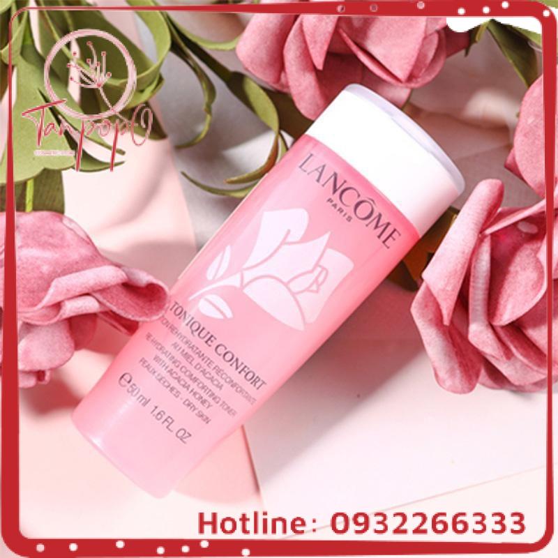 Nước hoa hồng Lancome Tonique Cofort 50ml màu hồng