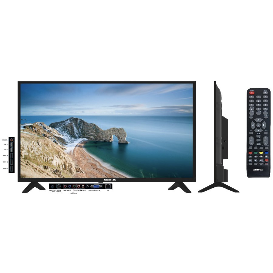 Smart Voice Tivi Asanzo 40 inch Full HD 40S53 Android 9.0, Tích hợp DVB-T2 Wifi, Tivi Giá Rẻ - Bảo Hành 2 Năm