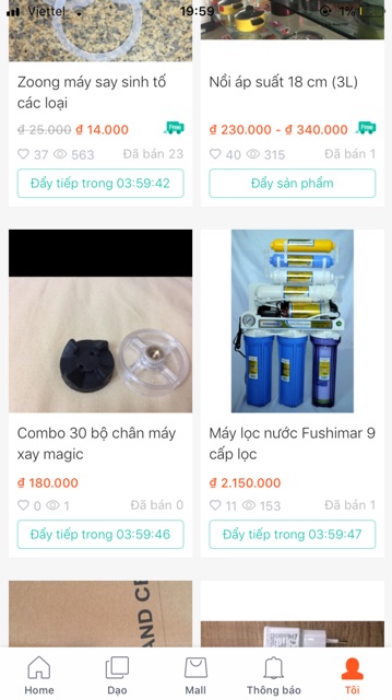 Máy lọc nước Fushimar 9 cấp lọc