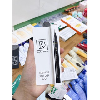 Bút dạ kẻ mắt nước karadium waterproof brush liner black