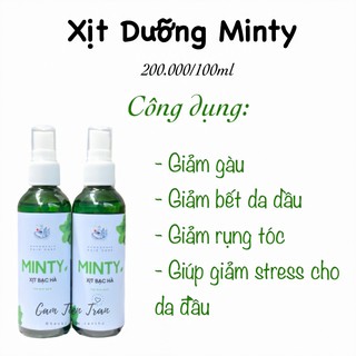 Xịt Dưỡng Bạc Hà Baukrysie CHÍNH HÃNG [ FREESHIP VÀ KÈM QUÀ ] - TRỊ GÀU - TRỊ RỤNG TÓC - GIẢM BẾT TÓC - GIẢM STRESS