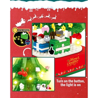 Hộp Phát Nhạc Giáng Sinh Xmas Tree - Hộp carton trơn