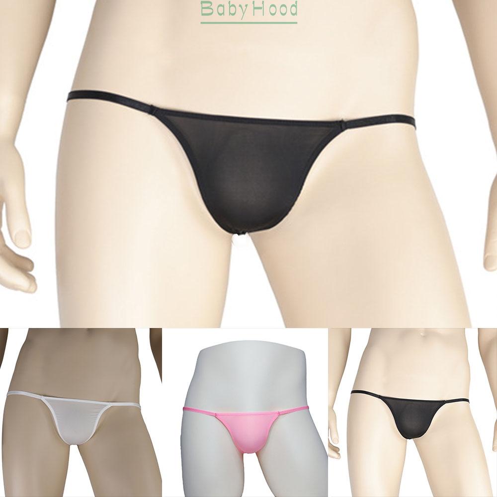 Sissy Mens Sexy T-back Bikini Thong Low-Rise G-String Briefs Lingerie Underwear#BBHOOD