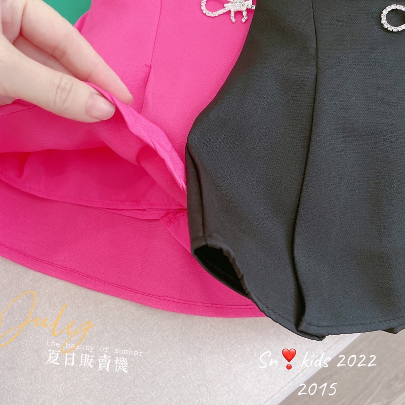 (12-18kg) Set Dạ Mềm Tiểu Thư, Cúc Ngọc Tag Đá Sanh Chảnh Cho Bé Gái, Sét Áo Váy Bé Gái Size Đại