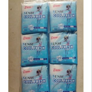 Băng vệ sinh Diana sensi cool fresh không cánh