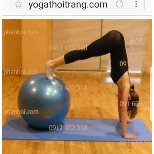 Bóng tập yoga