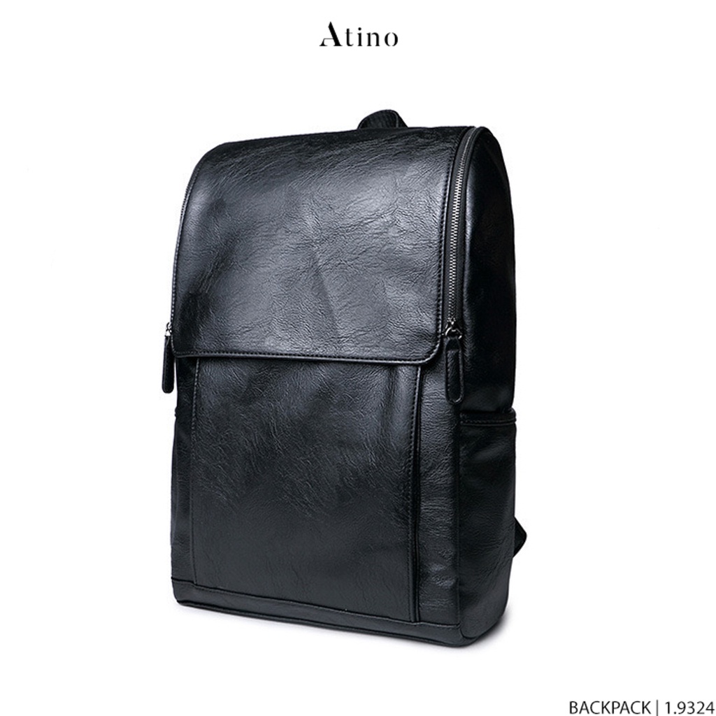 Ba lô Da Nam ATINO Chất Liệu Da PU Balo Kiểu Dáng Thời Trang TC1.9324