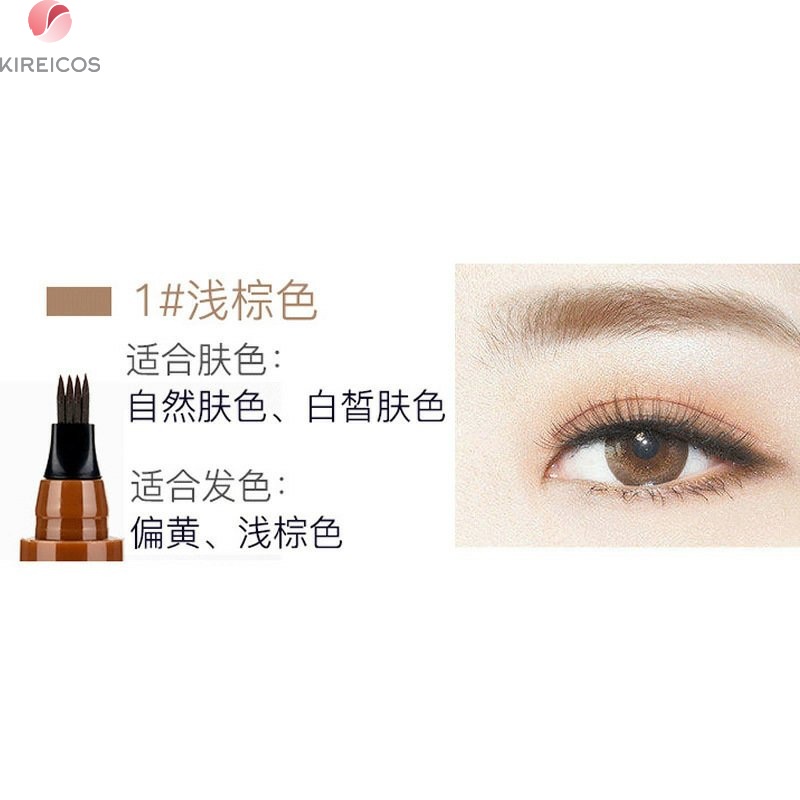 Bút Chì Kẻ Lông Mày Phẩy Sợi 4D TINT MY 4-TIP BROW Không Thấm Nước Lâu Trôi