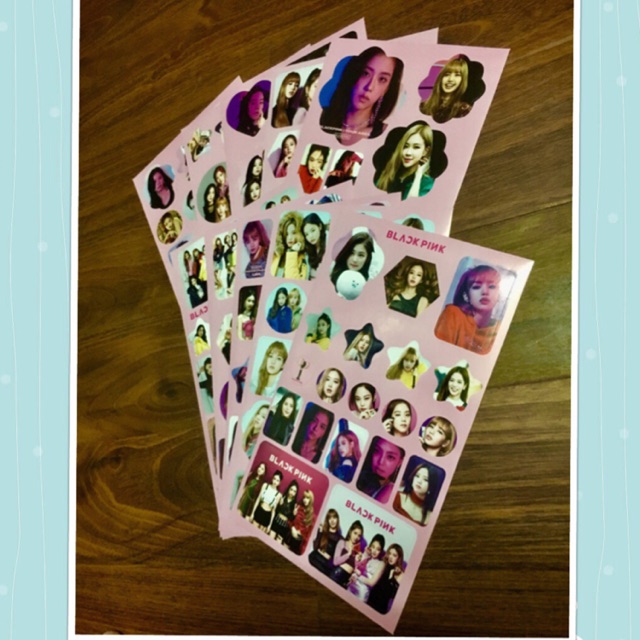 Sét 10 tờ sticker BLACKPINK