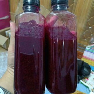 250ml siro hạt é vị dâu
