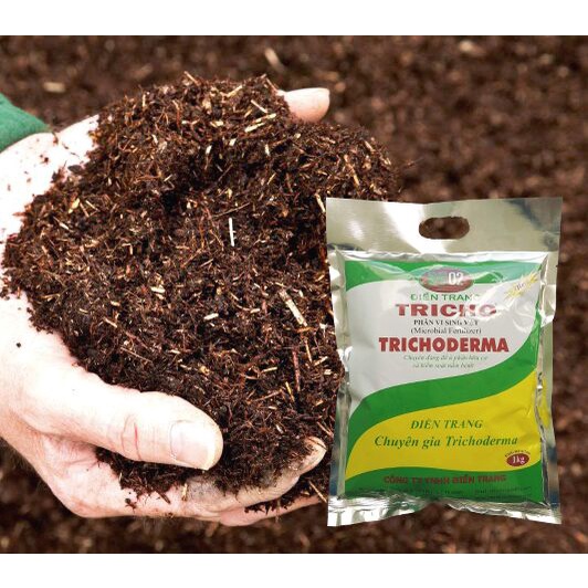 Nấm Đối Kháng Trichoderma Điền Trang Chuyên Dùng Ủ Phân Kiểm Soát Mầm Bệnh- Gói 1kg (RDT-001)