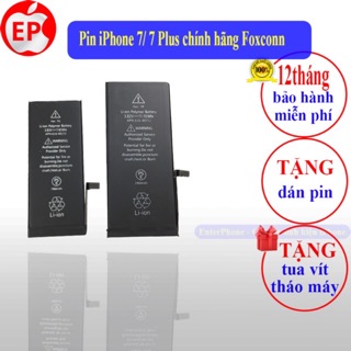 Pin iPhone 7 7 Plus Foxconn chất lượng như zin 9.5/10