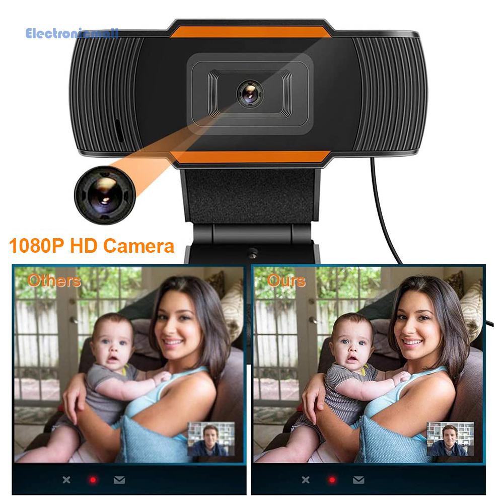 Webcam Điện Tử 2mp 1080p Full Hd Kèm Micro Usb 2.0 Cho Máy Tính | BigBuy360 - bigbuy360.vn