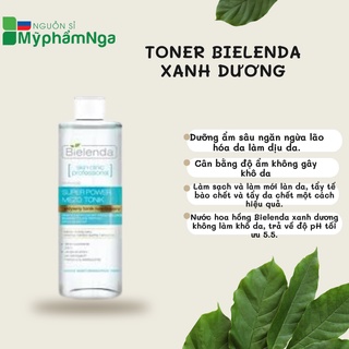 TONER BIELENDA (XANH DƯƠNG) CẤP ẨM LÀM MỊN NẾP NHĂN