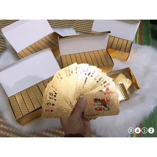 Bộ bài mạ vàng 24k ( sỉ )