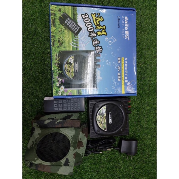 Loa  Daile Q92  Có Bluetooth TẶNG KÈM THẺ NHỚ 4G đủ tiếng chim thú