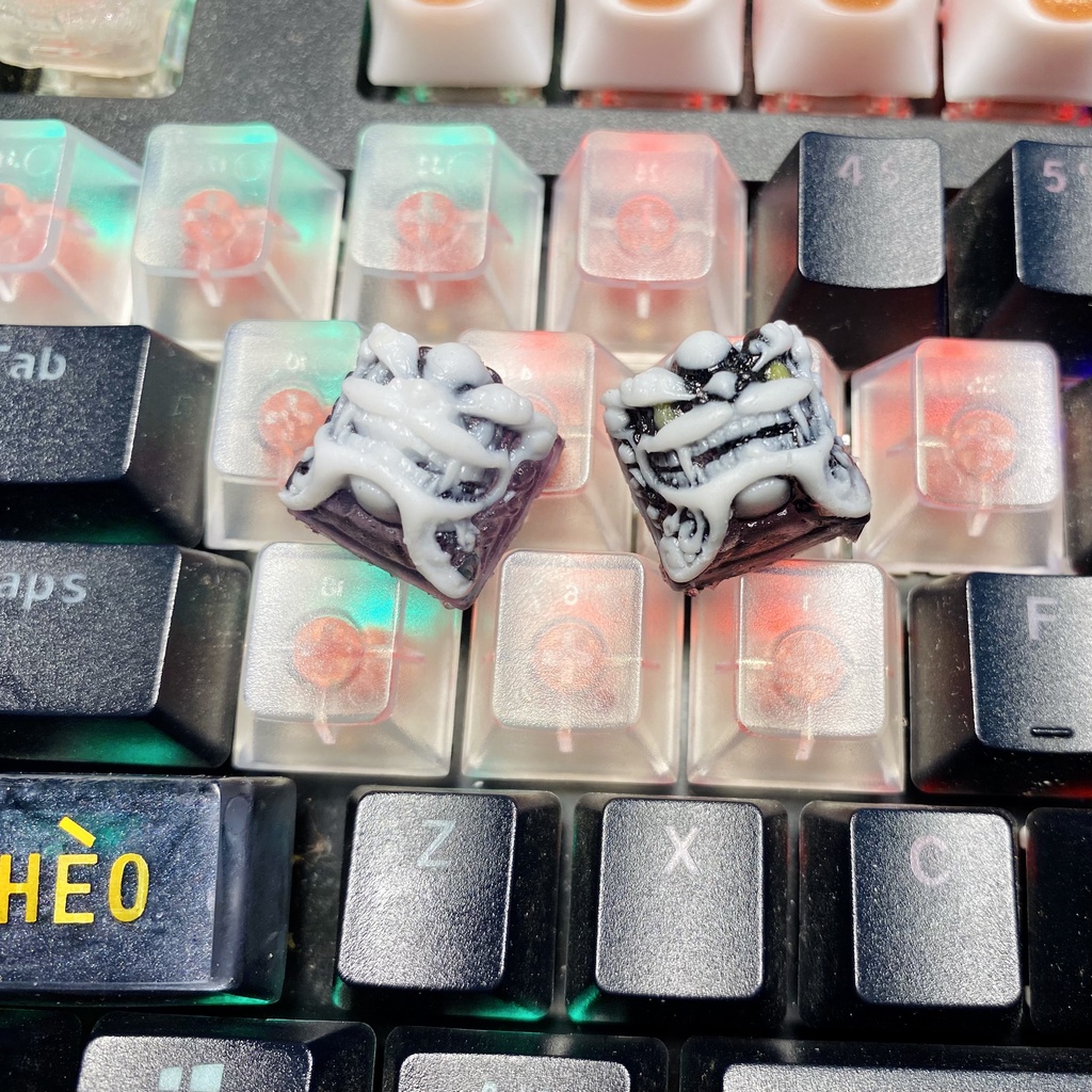 Keycap Artisan ShiShi Clone trang trí bàn phím cơ Lionvn