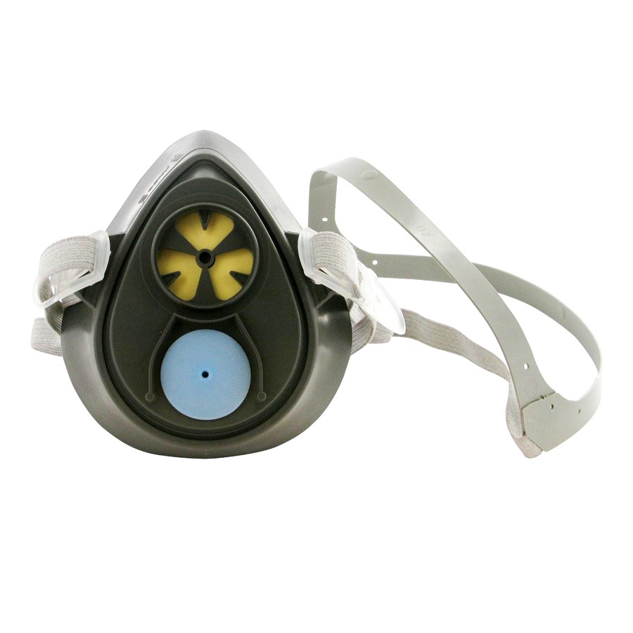 Mặt nạ nửa mặt sử dụng 1 phin lọc 3M Reusable Half Face Mask Respirator 3100 ducthanhauto