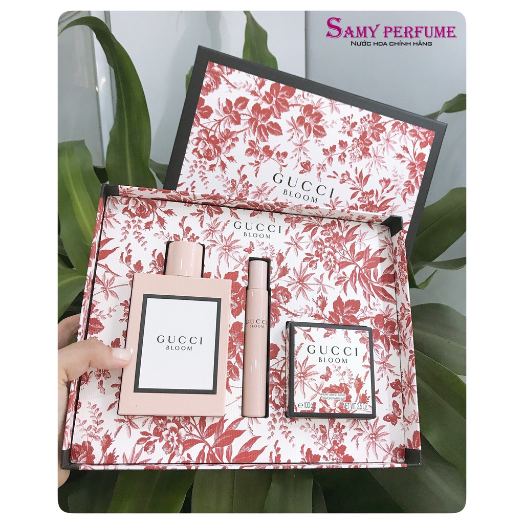 Set nước hoa 3 món Gucci Bloom EDP