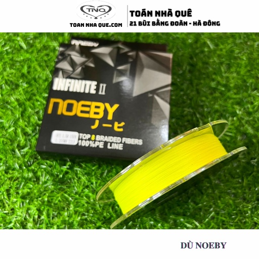 Dù câu lure Noeby Infinite II 150m - TNQ LURES
