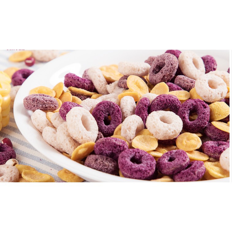 [Hàng sẵn] Ngũ cốc giảm cân ngũ cốc ăn liền hạt tròn ngũ cốc bột yến mạch ít chất béo Nut Oatmeal