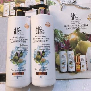 Cặp gội xả ĐL Keratin & Collagen 2 in 1