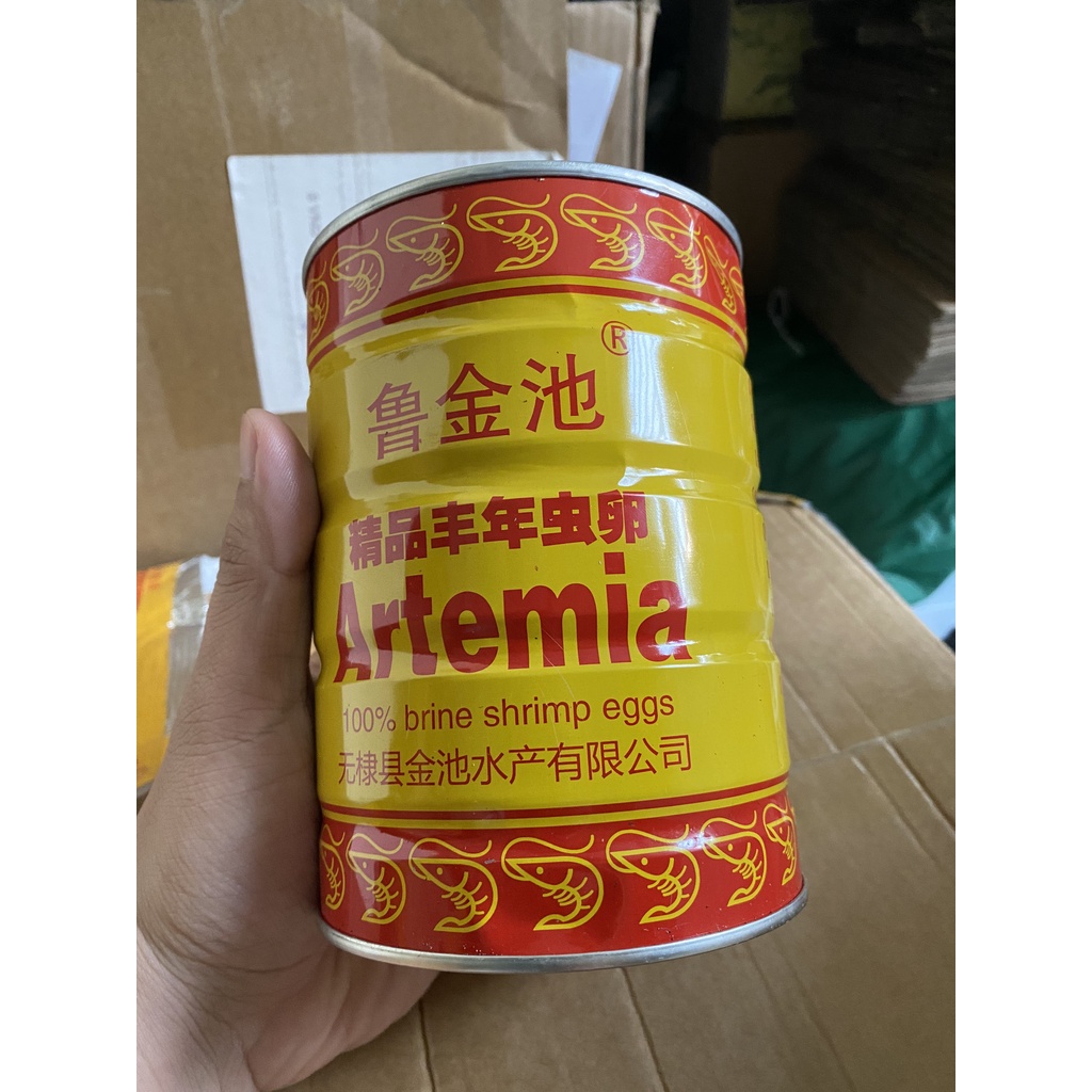 Artemia Ấp Nở Lon Vàng- Trứng Atermia Lon Vàng