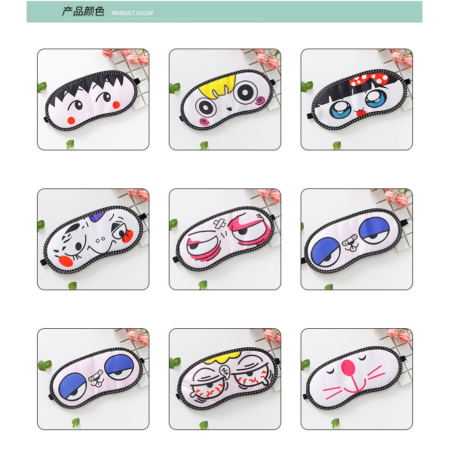 Bịt mắt đi ngủ siêu cute Hàn Quốc không gel và có gel làm mát - GIAO MẪU NGẪU NHIÊN | BigBuy360 - bigbuy360.vn