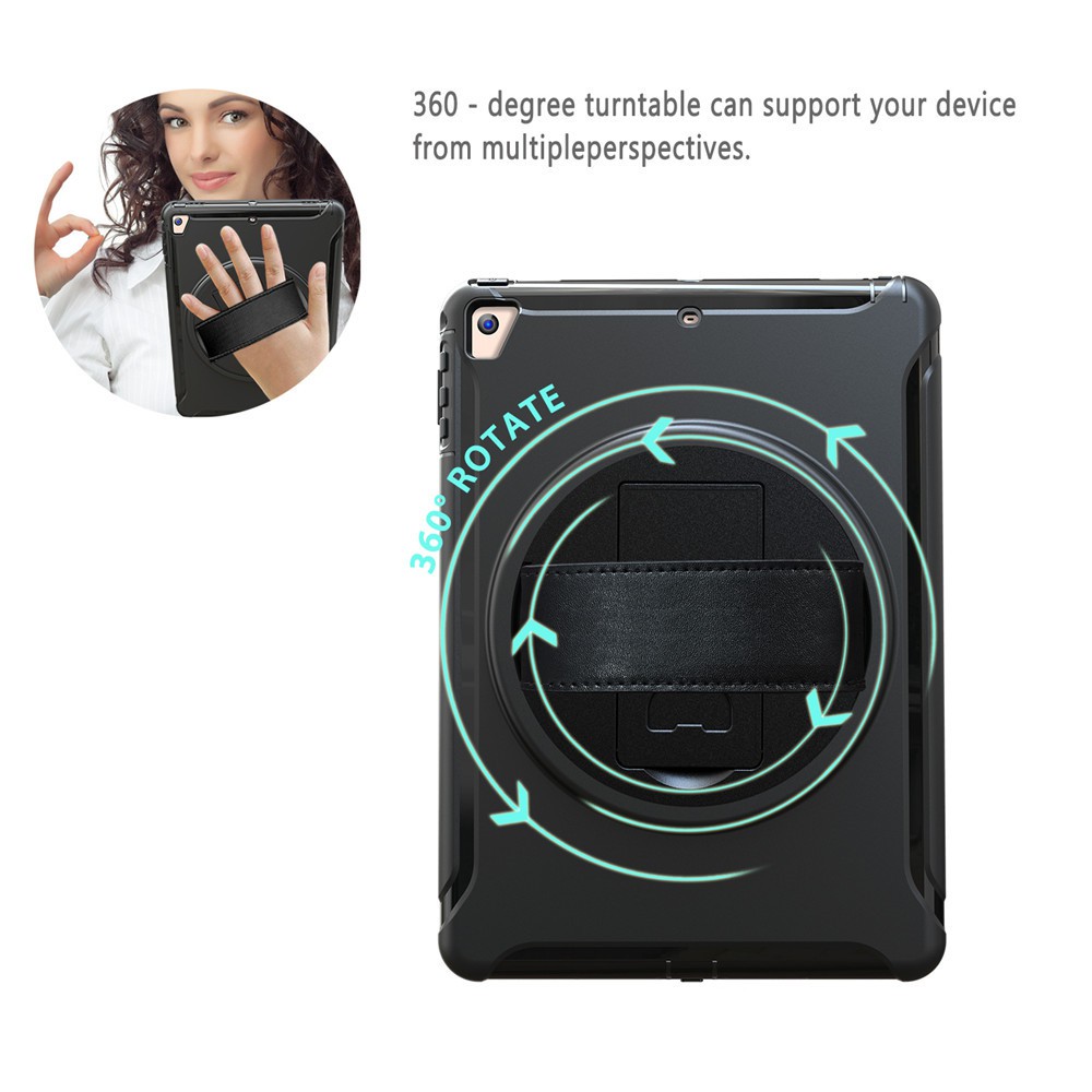 Ốp máy tính bảng chống sốc có thanh đứng kèm dây đeo tiện dụng cho iPad Pro 10.5 iPad mini 1/2/3/4/5 | BigBuy360 - bigbuy360.vn