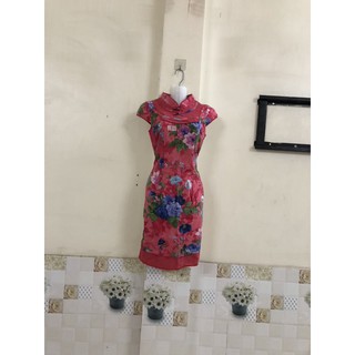 Đầm sườn xám si tuyển ( mới 90%)  eo 68cm