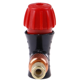 Đầu bơm lốp xe đạp mini co2 đen