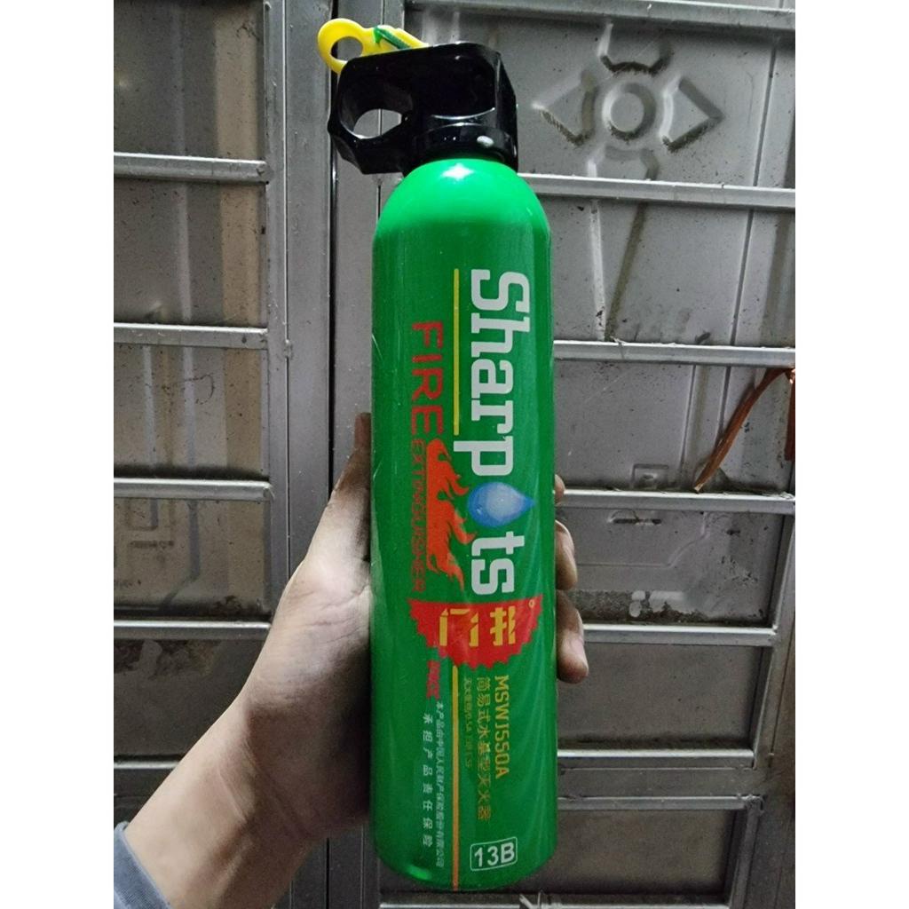 Bình Cứu Hỏa ô tô, xe máy, văn phòng  Firestop - Sharpots, Bình chữa cháy mini nhỏ gọn tiện lợi dập lửa nhanh chóng
