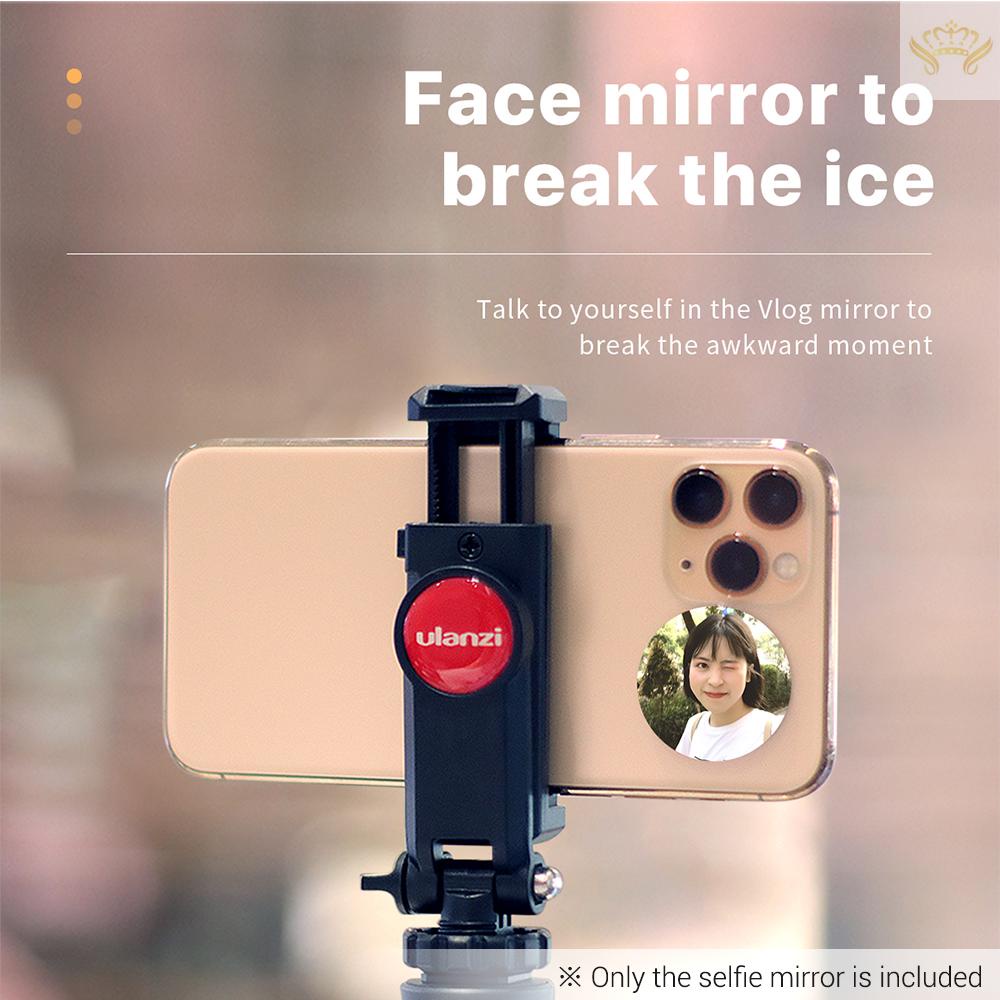 (Giao Hàng Nhanh) Phụ Kiện Gương Thông Dụng Ulanzi Tương Thích Với iPhone Samsung Video Selfie Vlog